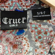 Cruel Girls Printed Long Sleeve Shirt