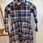 Hope & Henry Girls' Plaid Dress