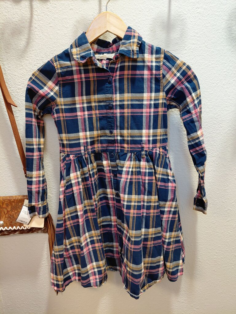 Hope & Henry Girls' Plaid Dress