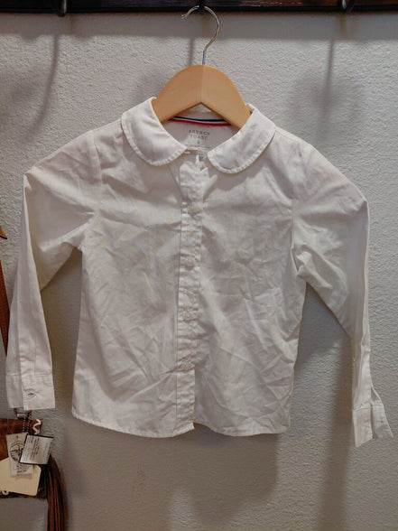 French Toast Girls' White Button-Up Shirt