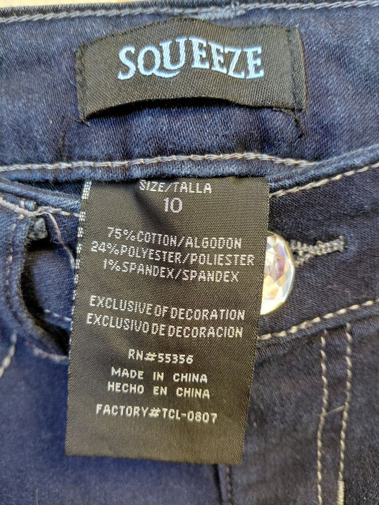 Squeeze girls Denim Pants Size 10