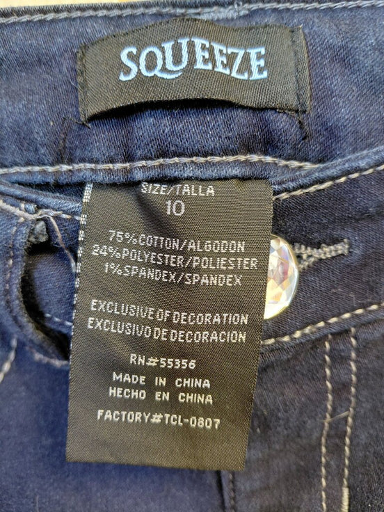 Squeeze girls Denim Pants Size 10