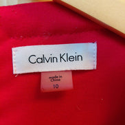 Calvin Klein Red Dress