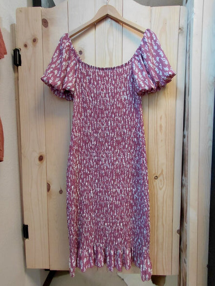 Trixxi Floral Off-Shoulder Dress