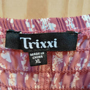 Trixxi Floral Off-Shoulder Dress