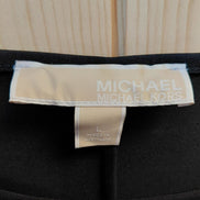 Michael Michael Kors Black Dress with Gold Accents