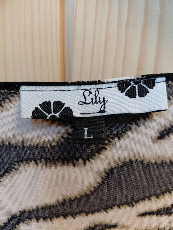 Lily Women's Zebra Print Dress