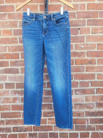 Lands' End Low Rise Roll Cuff Jeans
