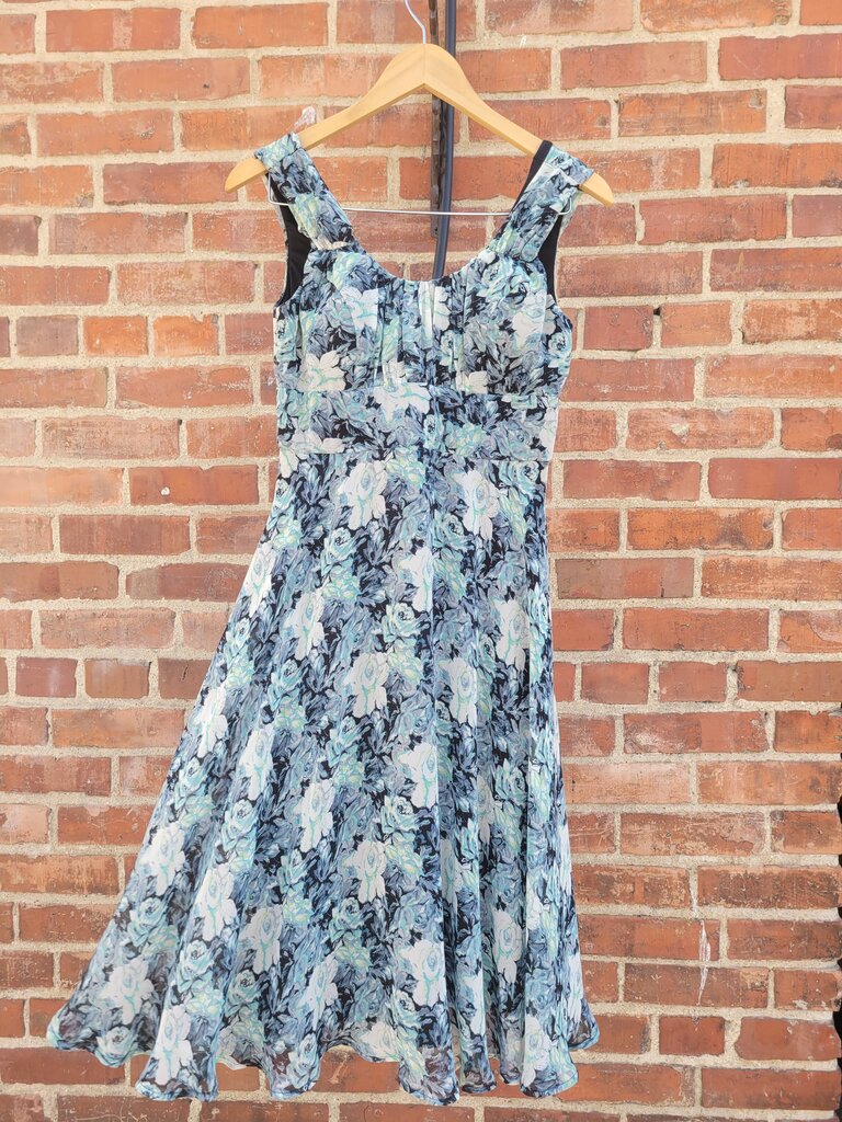 Floral Print Dress by Connected Apparel