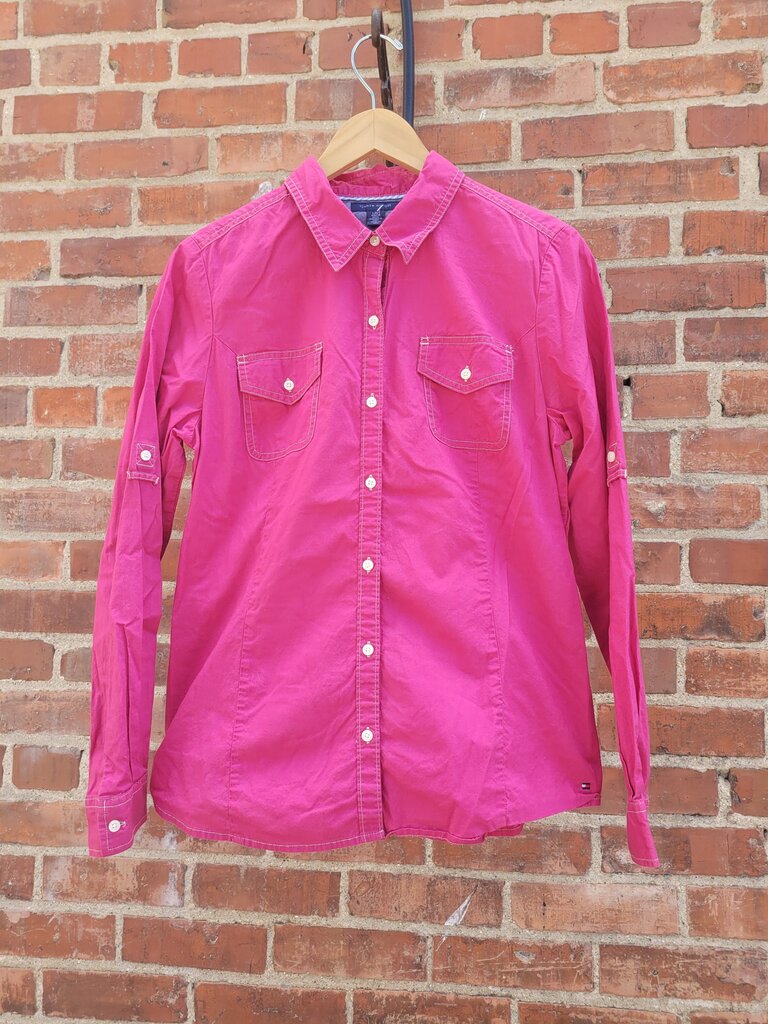 Tommy Hilfiger Pink Long Sleeve Shirt
