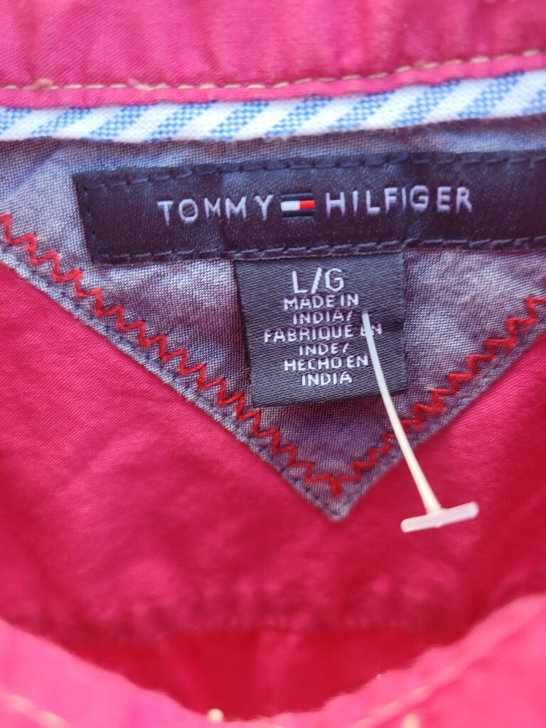Tommy Hilfiger Pink Long Sleeve Shirt