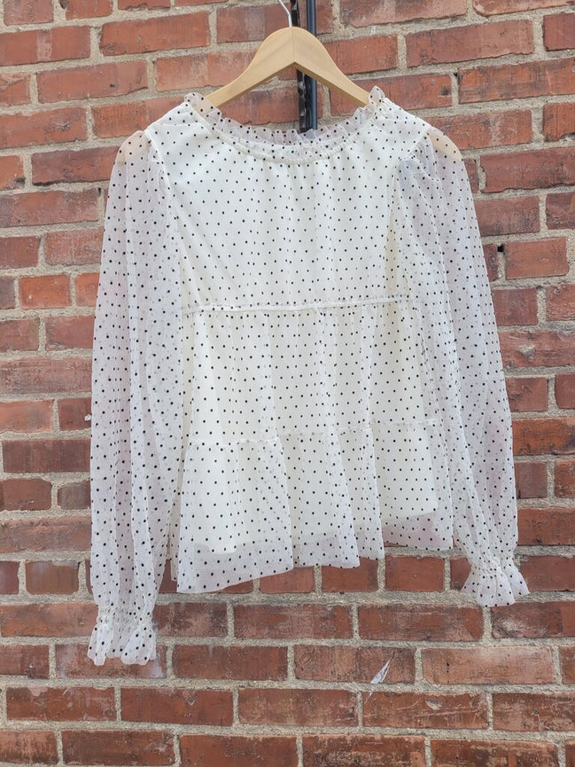 Wonder Nation Polka Dot Top