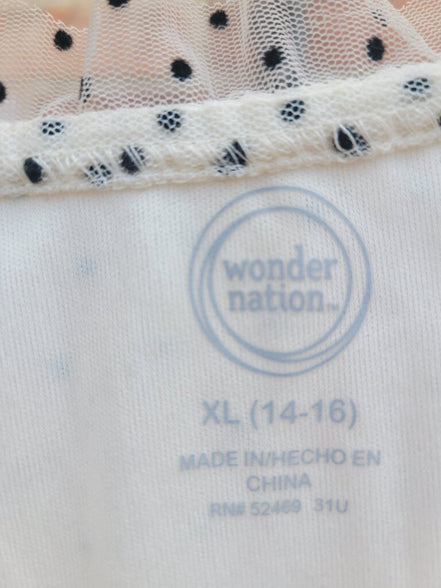 Wonder Nation Polka Dot Top