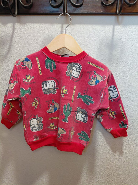 Max Active Wild West Themed Sweatshirt