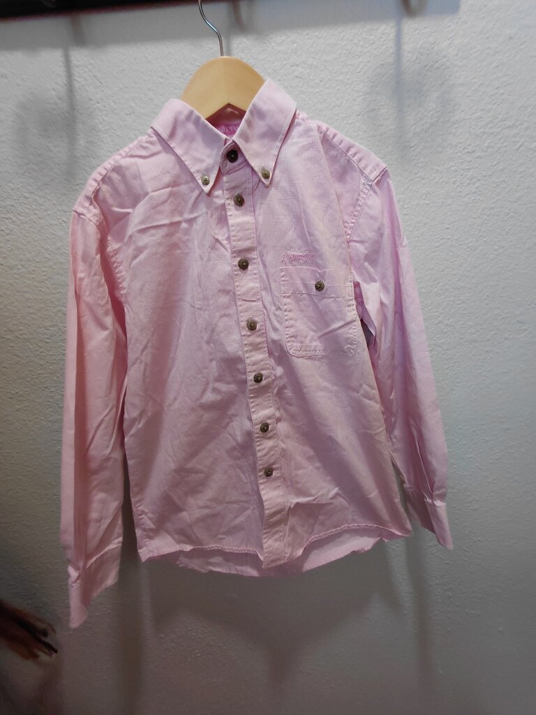 Wrangler Western Shirt Pink Striped