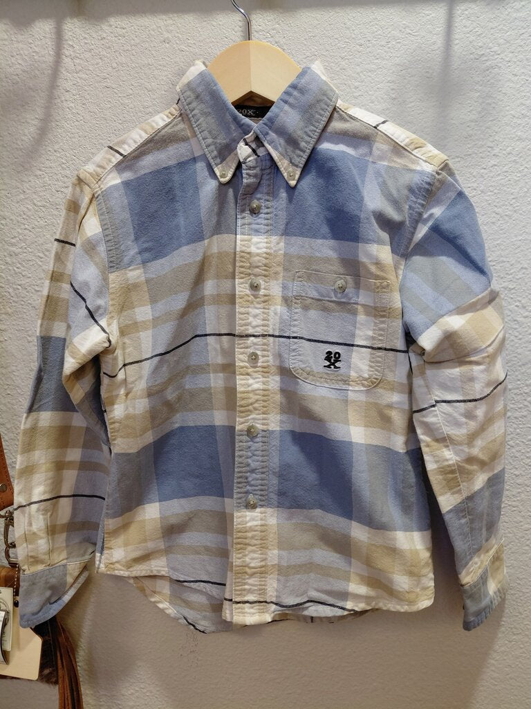 Twenty X Wrangler Boys Plaid Shirt