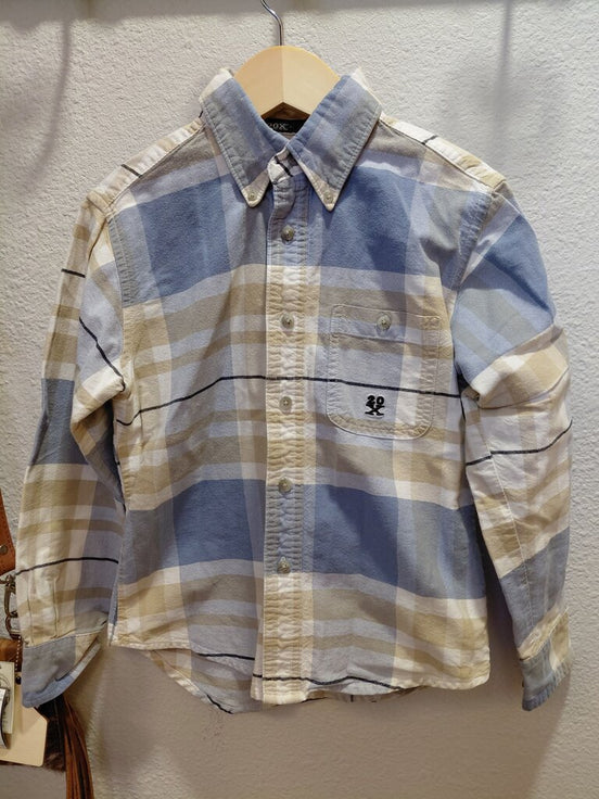 Twenty X Wrangler Boys Plaid Shirt