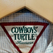 Cowboys' Turtle Association Plaid Shirt