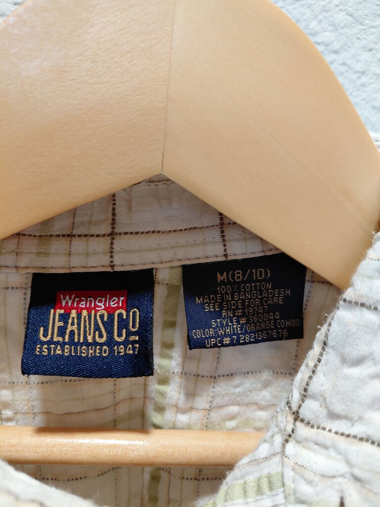 Wrangler Jeans Co. Men's Plaid Shirt