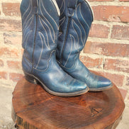Wrangler Blue Cowboy Boots
