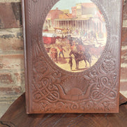 Antique Western Illustrated History Book