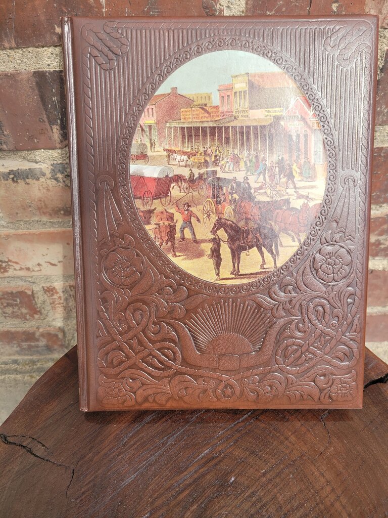 Antique Western Illustrated History Book