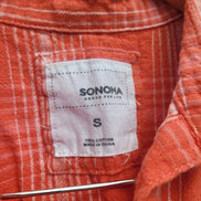 Sonoma Women's Sleeveless Plaid Top