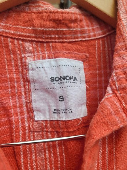 Sonoma Women's Sleeveless Plaid Top