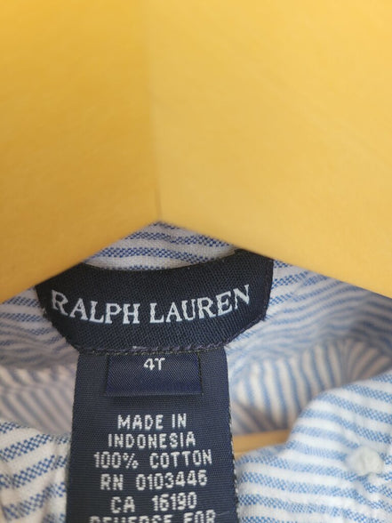 Ralph Lauren Boys' Striped Button-Up Shirt