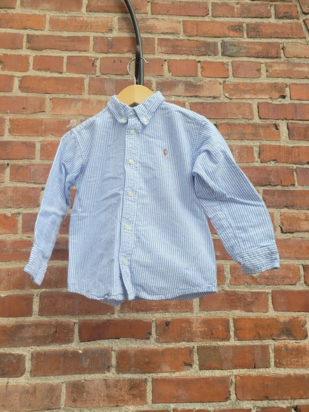Ralph Lauren Boys' Striped Button-Up Shirt