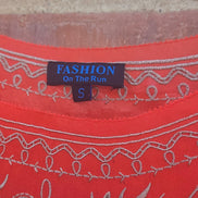 Fashion On The Run Women's Embroidered Top