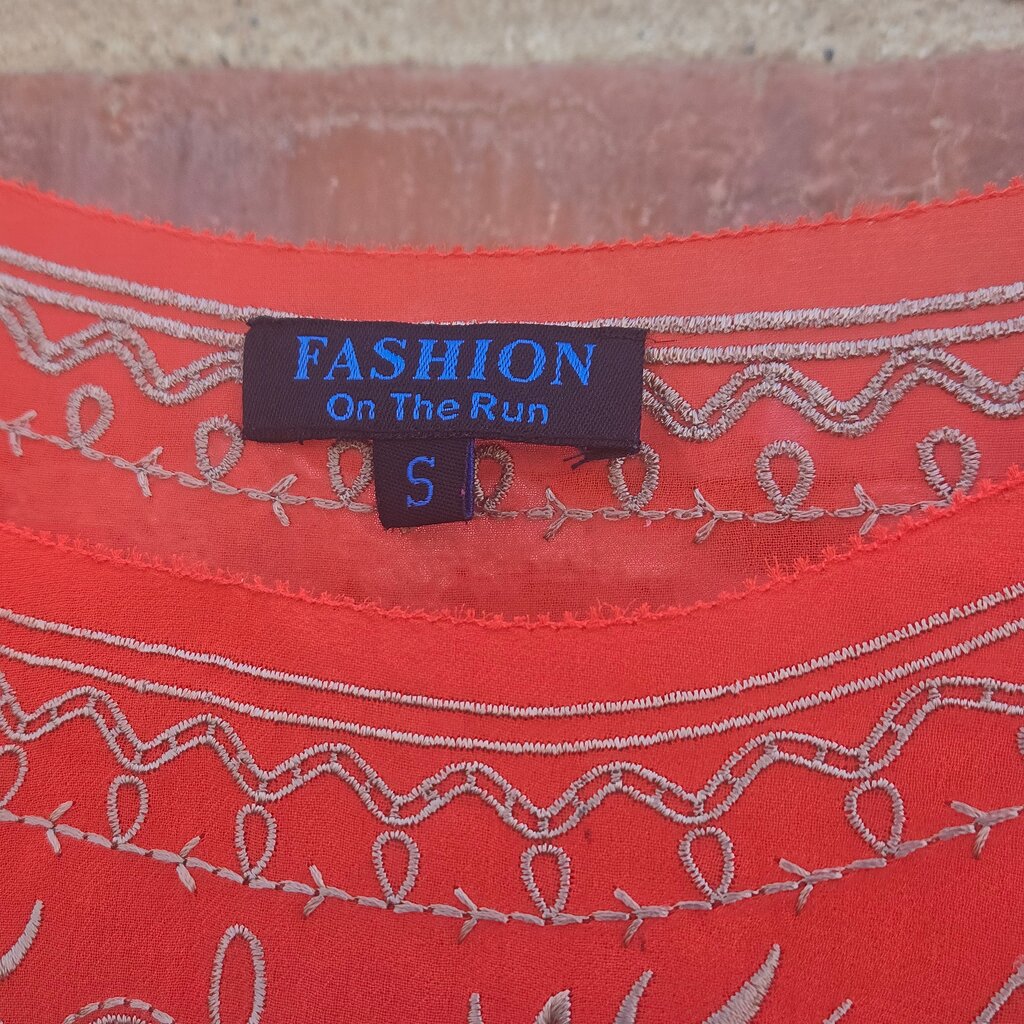 Fashion On The Run Women's Embroidered Top