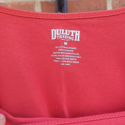 Duluth Trading Co. Red Tank Top