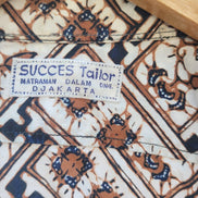 SUCCES Tailor Patterned Long Sleeve Shirt