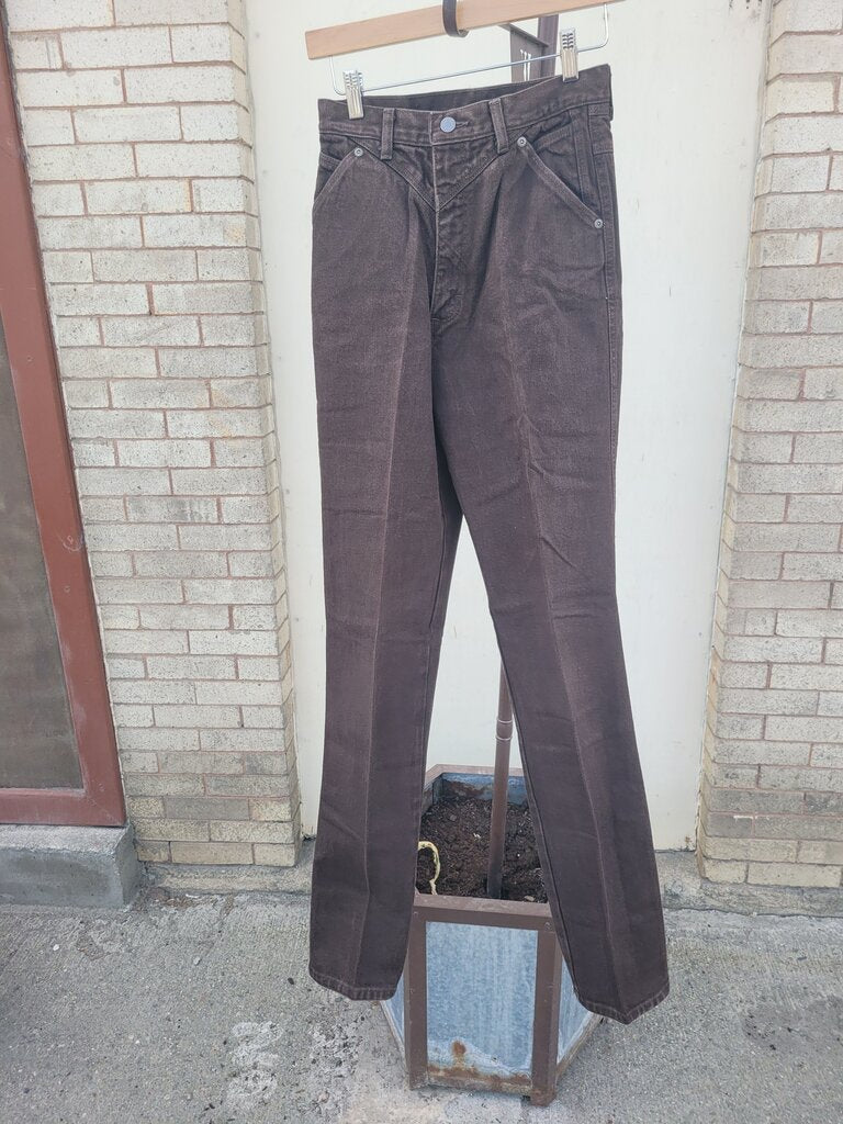 Wrangler Brown Denim Jeans