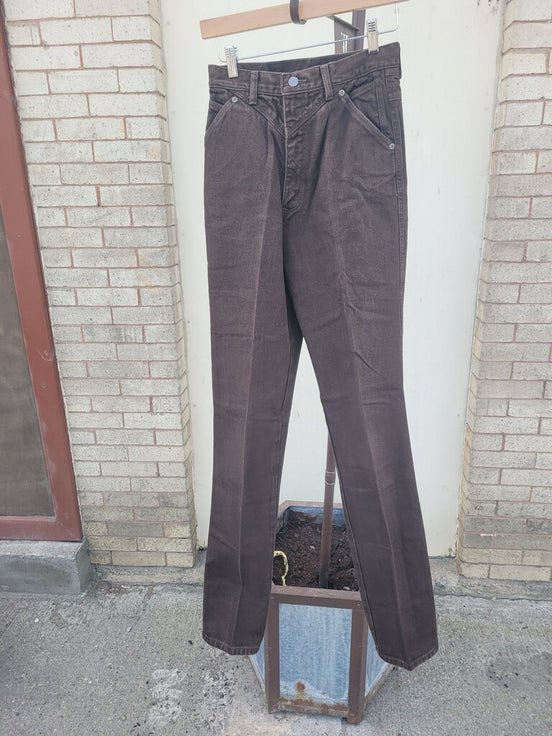 Wrangler Brown Denim Jeans