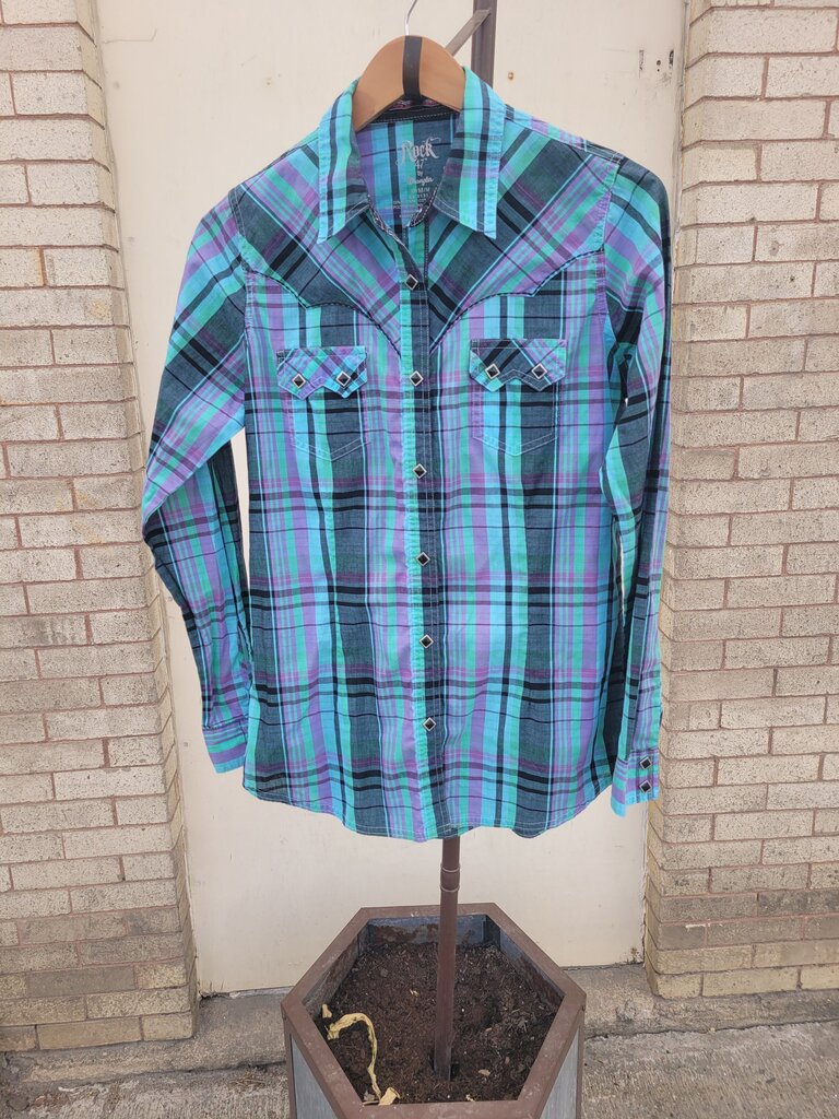 Rock 47 by Wrangler Plaid Shirt