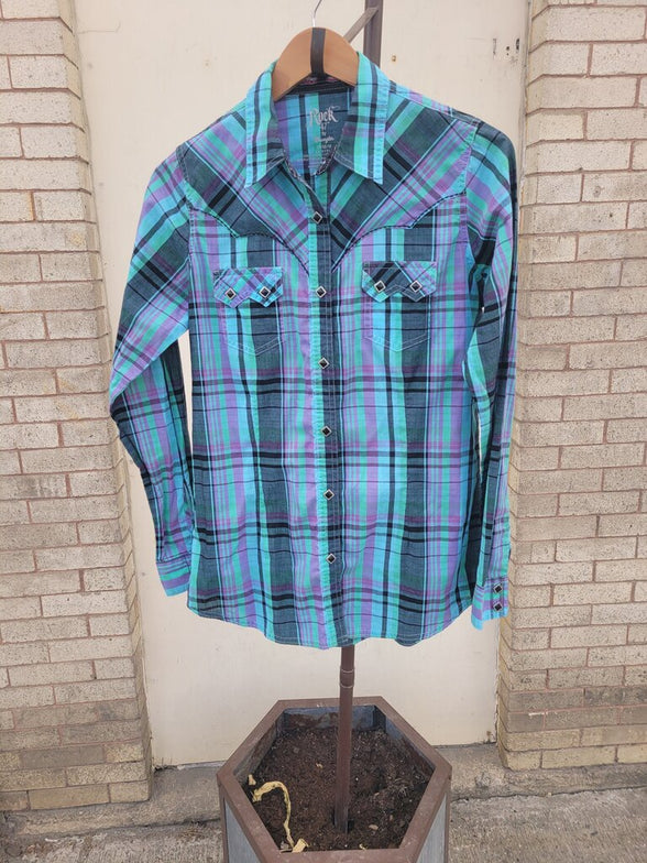 Rock 47 by Wrangler Plaid Shirt