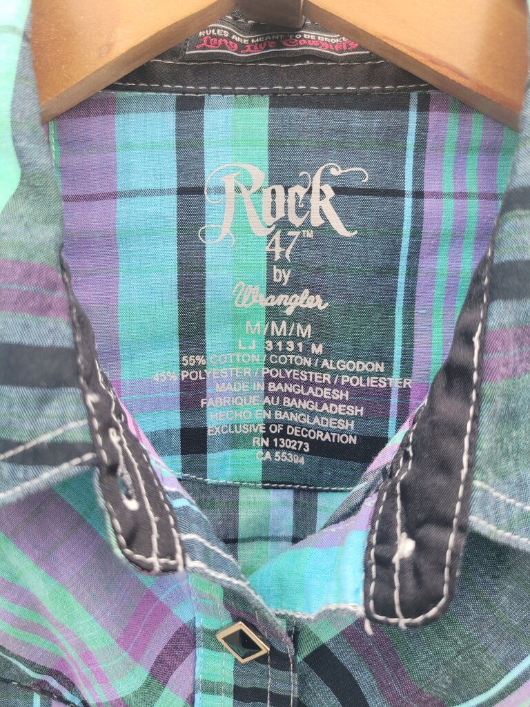 Rock 47 by Wrangler Plaid Shirt