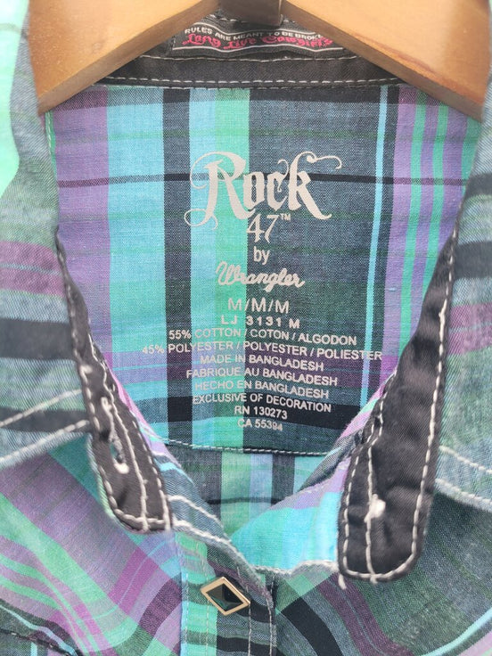 Rock 47 by Wrangler Plaid Shirt
