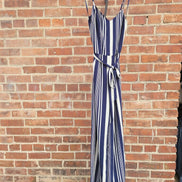 Monteau Striped Jumpsuit