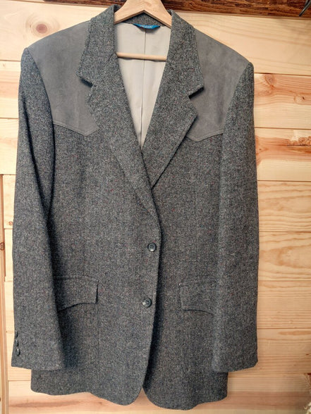 Men's Gray Western Blazer