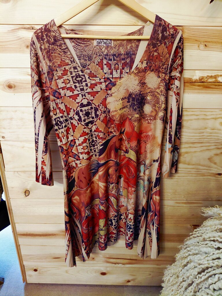 Fantazia Western Style Tunic