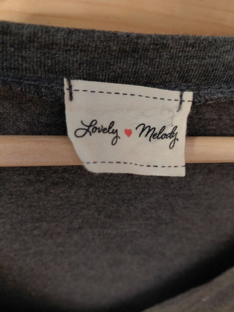 Lovely Melody Women's V-Neck Long Sleeve Shirt