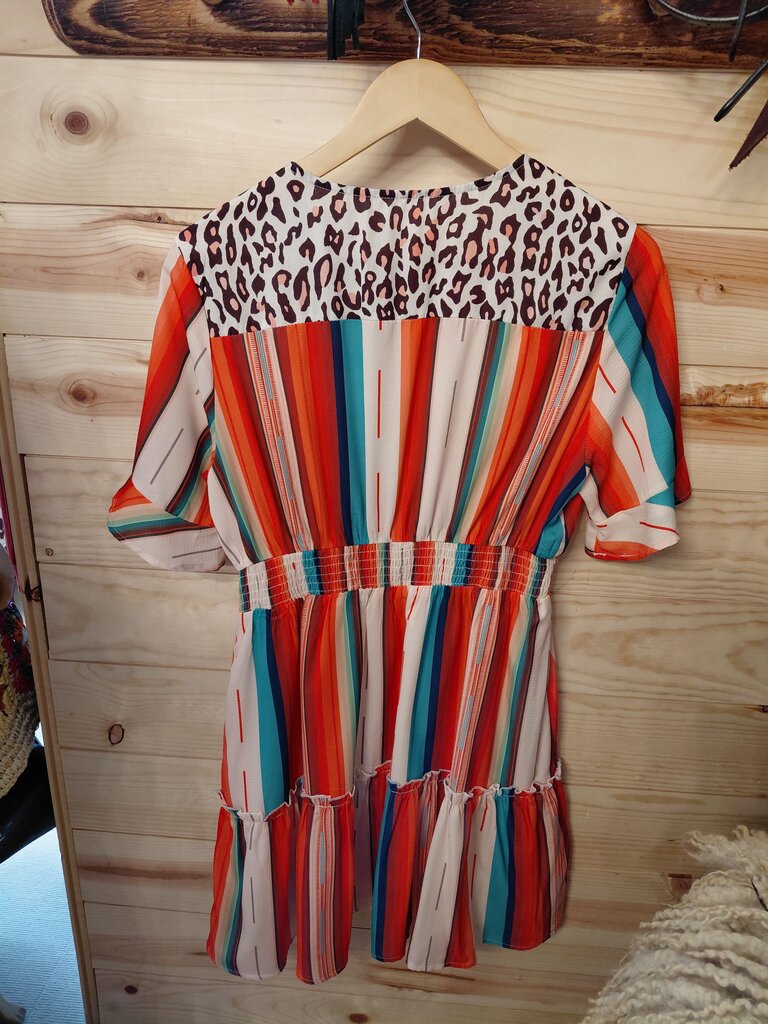 Serape Print Dress
