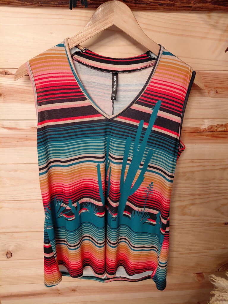 Crazy Train Women's Sleeveless Top