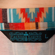 Fashion Express Colorful V-Neck T-Shirt