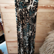 Leopard Print Maxi Skirt