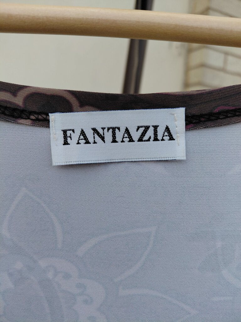 FANTAZIA Horse Print Maxi Dress