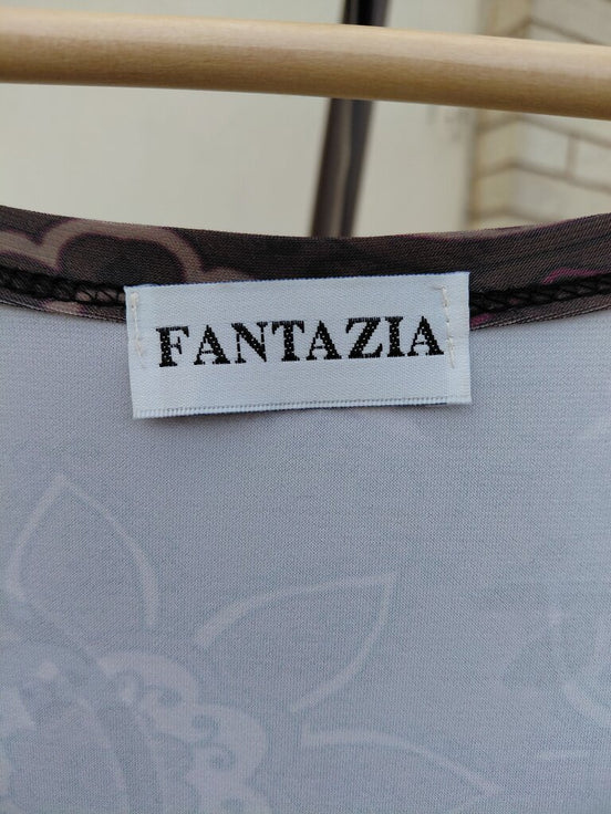 FANTAZIA Horse Print Maxi Dress